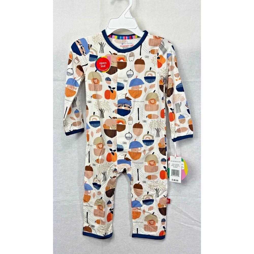 Magnetic Me Romper Coverall, 6-9 months, New!, Hide N' Squeak